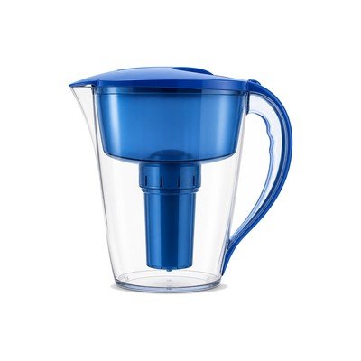 Carafe filtrante d'eau alcaline